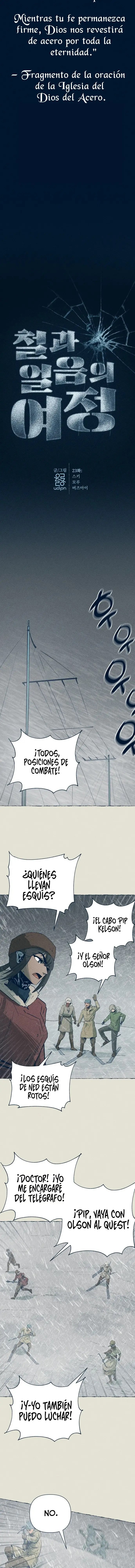 Viaje de hielo y hierro capítulo 23 página 3