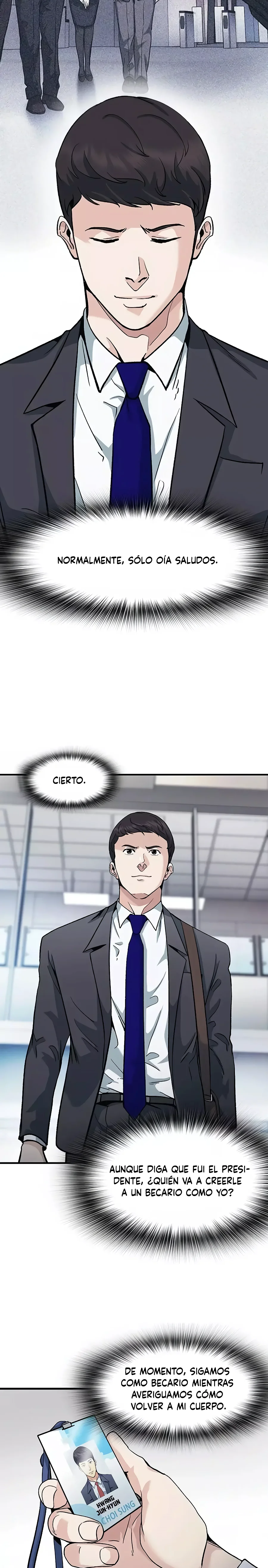 El Nuevo Empleado Presidente Kang capítulo 3 página 11