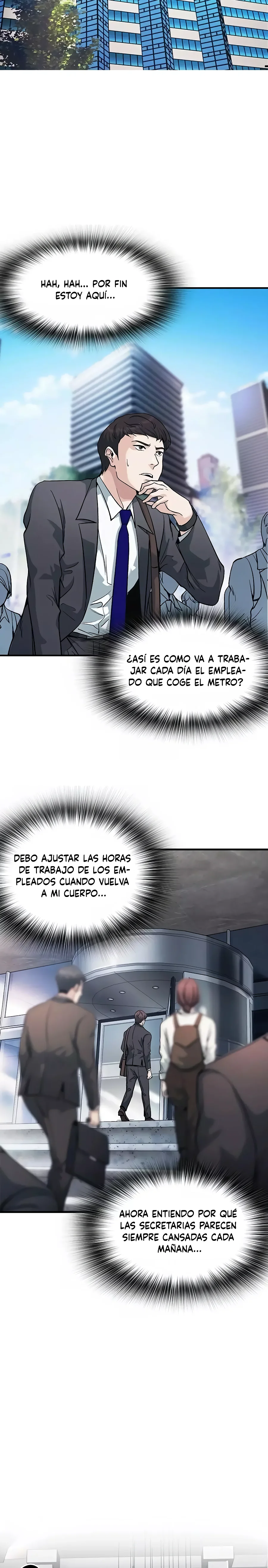 El Nuevo Empleado Presidente Kang capítulo 3 página 9