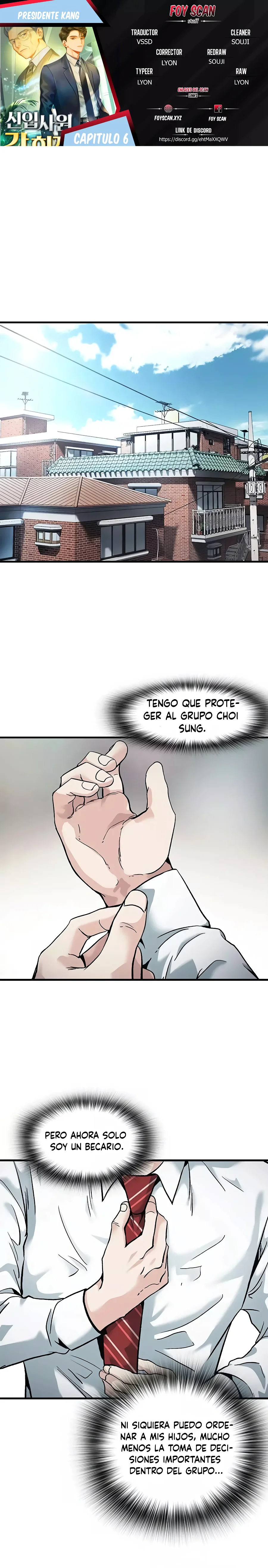 El Nuevo Empleado Presidente Kang capítulo 6 página 1