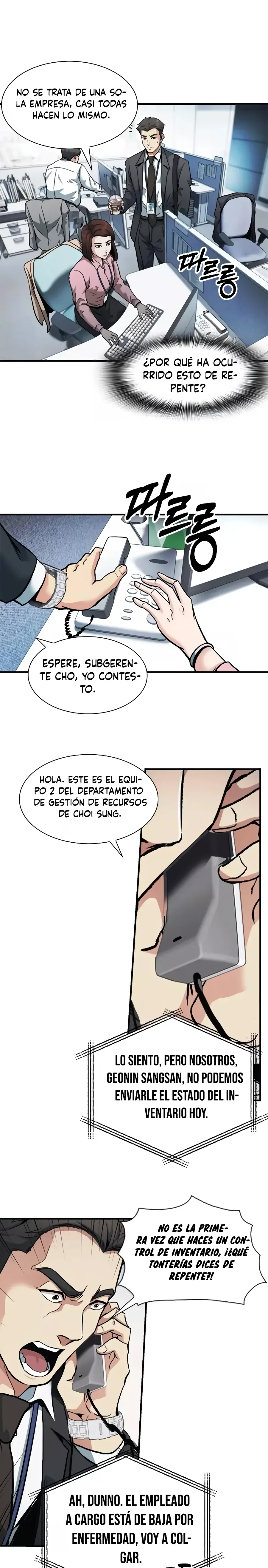 El Nuevo Empleado Presidente Kang capítulo 8 página 7