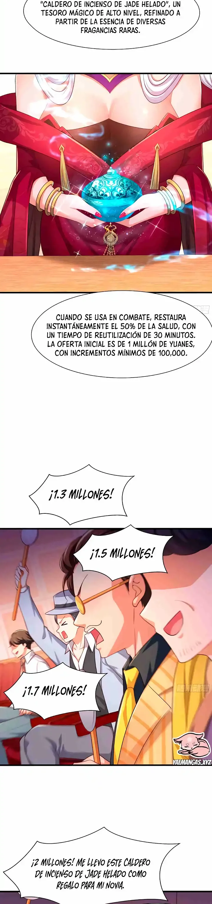 Reencarnando Como El Emperador Supremo de Harems capítulo 6 página 12