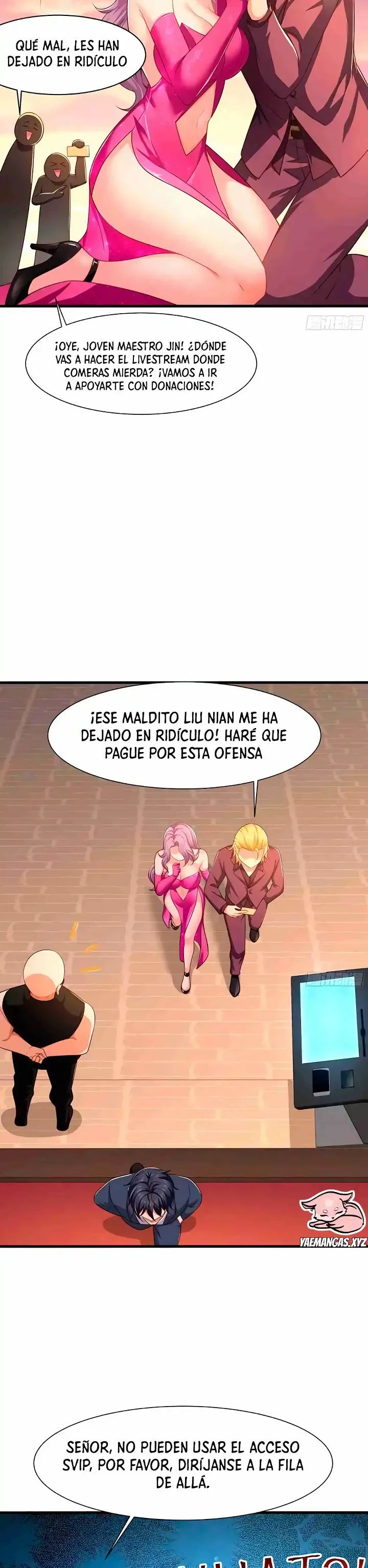 Reencarnando Como El Emperador Supremo de Harems capítulo 6 página 8