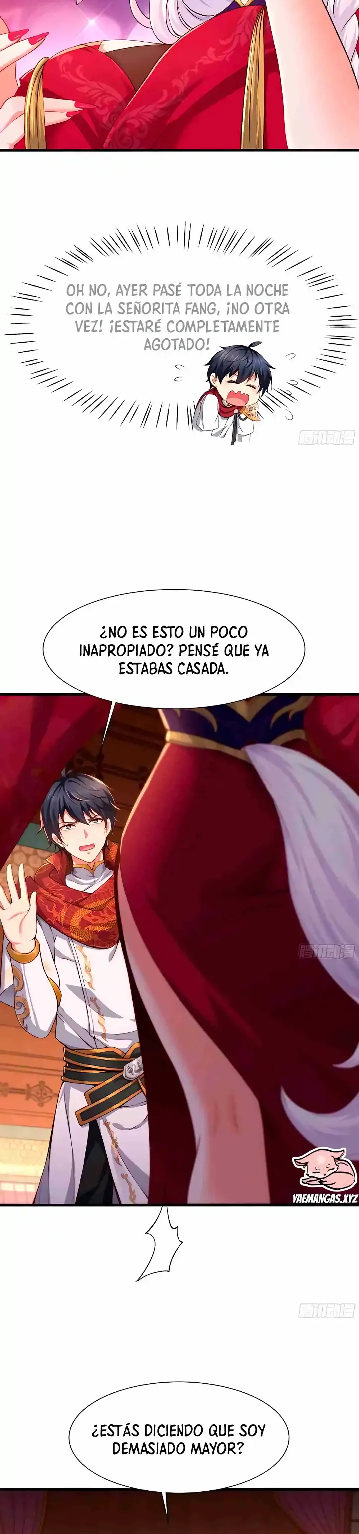 Reencarnando Como El Emperador Supremo de Harems capítulo 7 página 17