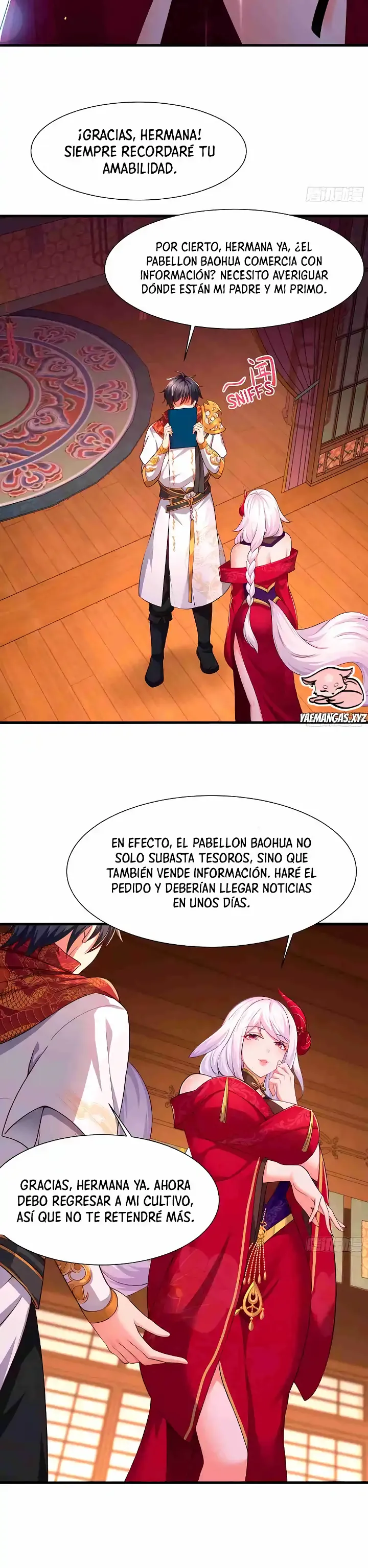 Reencarnando Como El Emperador Supremo de Harems capítulo 8 página 14