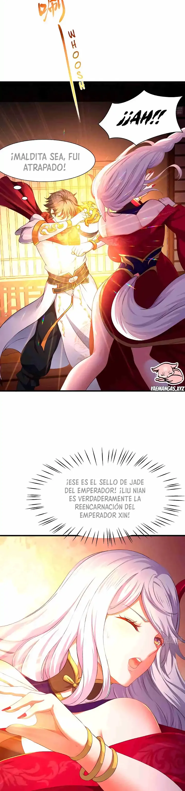 Reencarnando Como El Emperador Supremo de Harems capítulo 8 página 9
