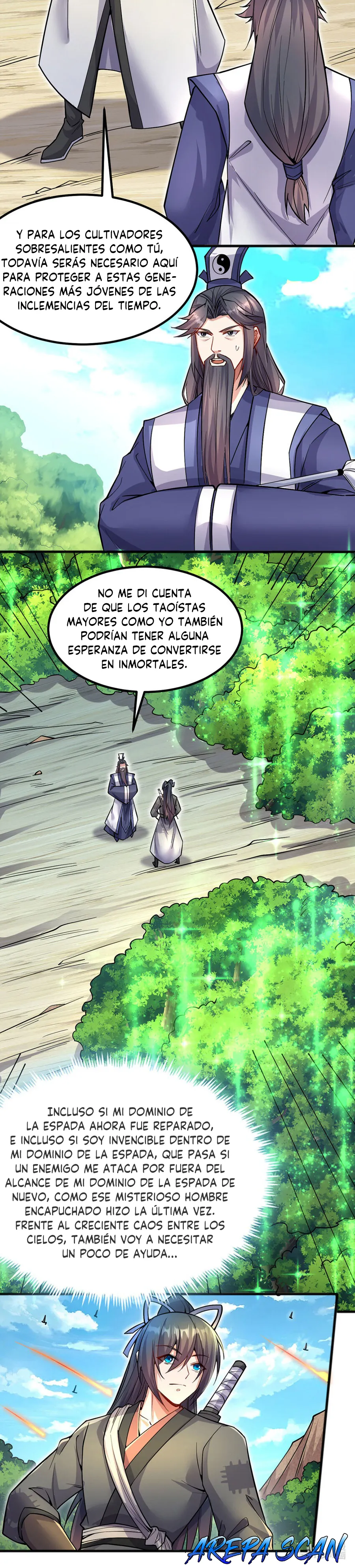 Con un Dominio de Espada, Puedo Convertirme en el Santo de la Espada capítulo 122 página 7