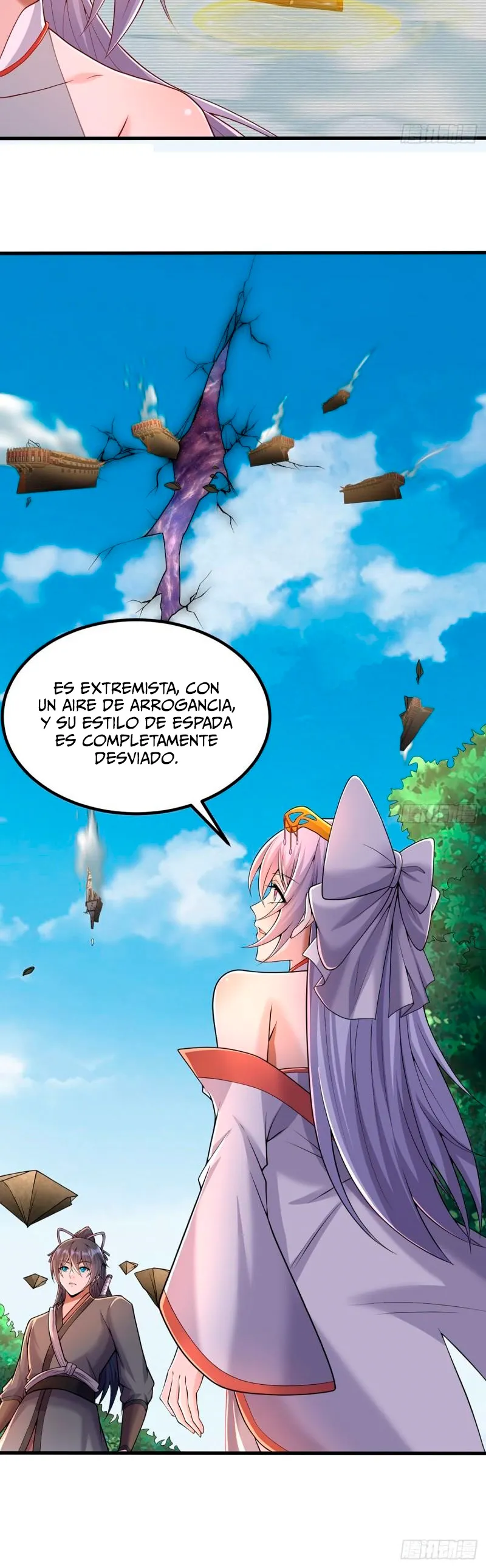 Con un Dominio de Espada, Puedo Convertirme en el Santo de la Espada capítulo 85 página 4