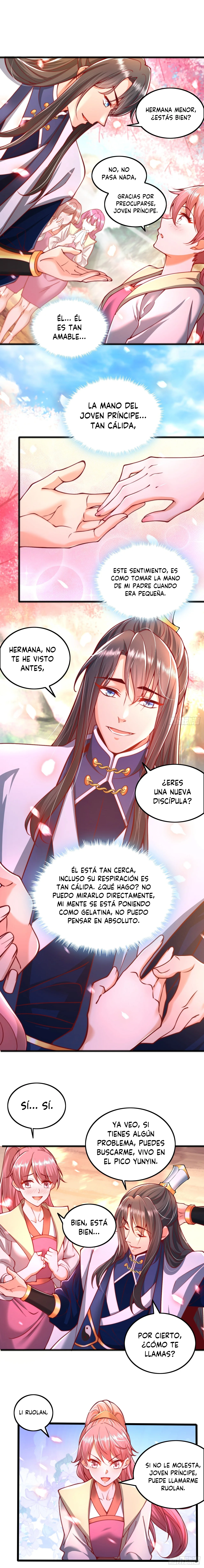 ¿Me volví invencible después de confesarme a la hermosa líder de la secta? capítulo 1 página 4