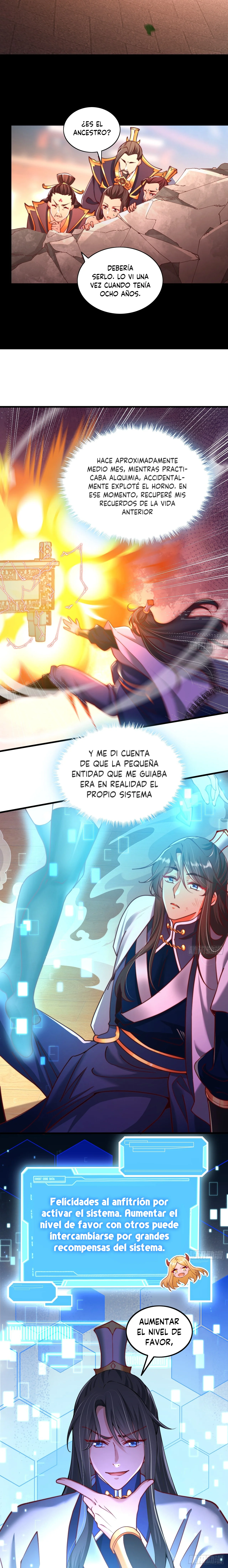 ¿Me volví invencible después de confesarme a la hermosa líder de la secta? capítulo 2 página 5