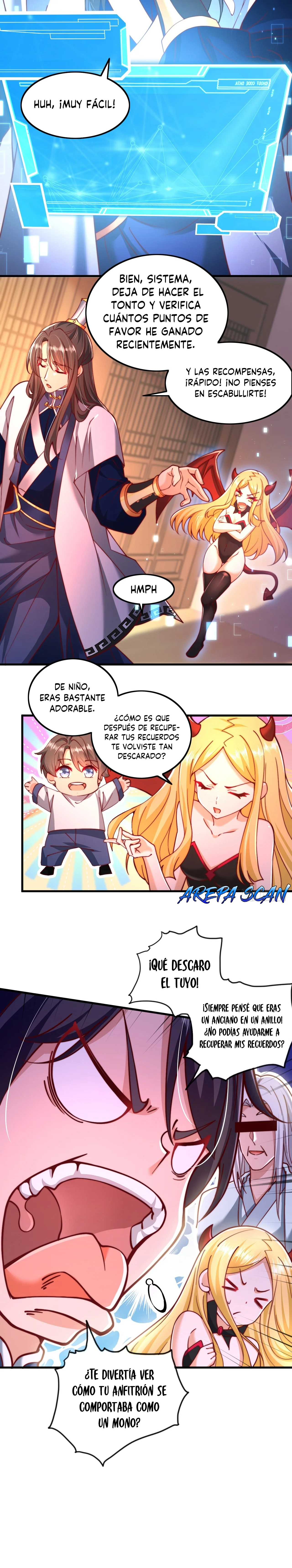 ¿Me volví invencible después de confesarme a la hermosa líder de la secta? capítulo 2 página 6