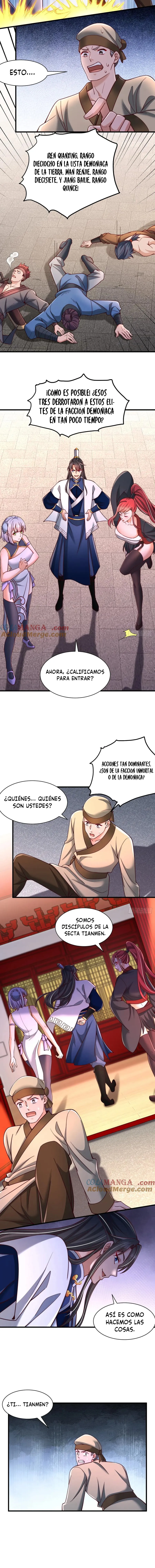 ¿Me volví invencible después de confesarme a la hermosa líder de la secta? capítulo 29 página 5