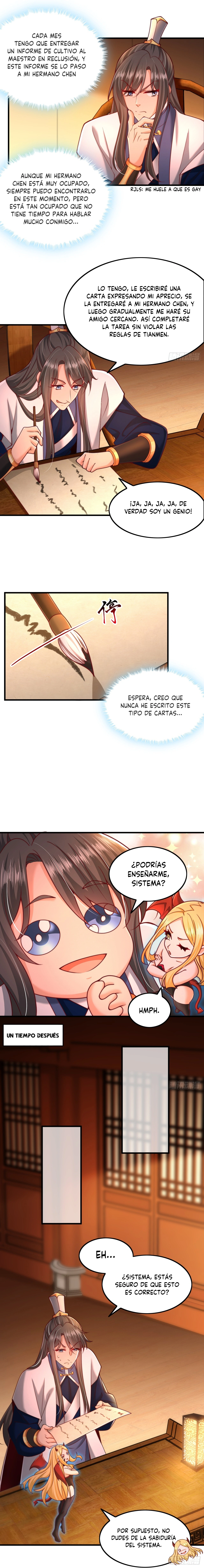 ¿Me volví invencible después de confesarme a la hermosa líder de la secta? capítulo 3 página 6