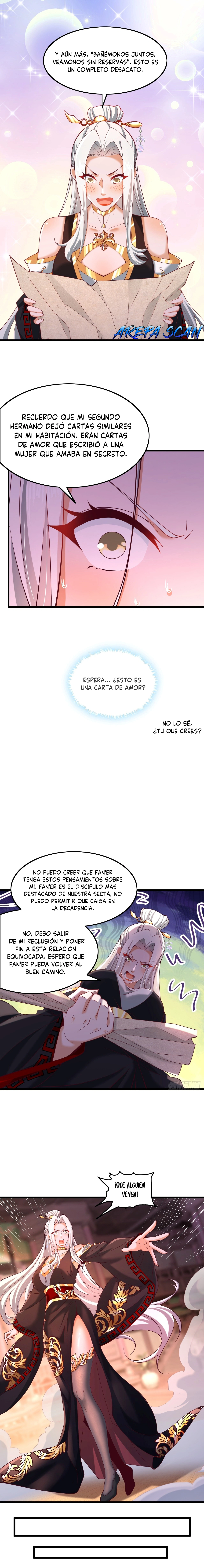¿Me volví invencible después de confesarme a la hermosa líder de la secta? capítulo 5 página 4
