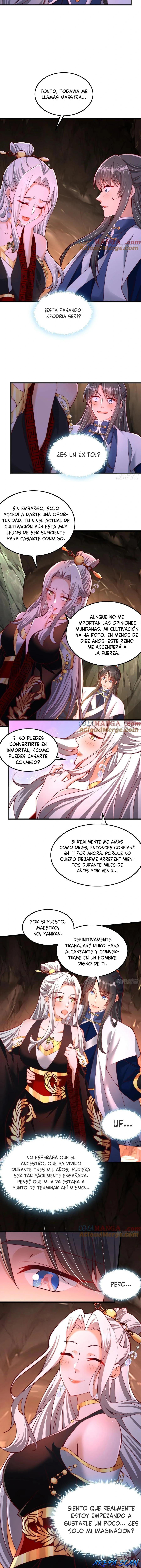 ¿Me volví invencible después de confesarme a la hermosa líder de la secta? capítulo 8 página 5