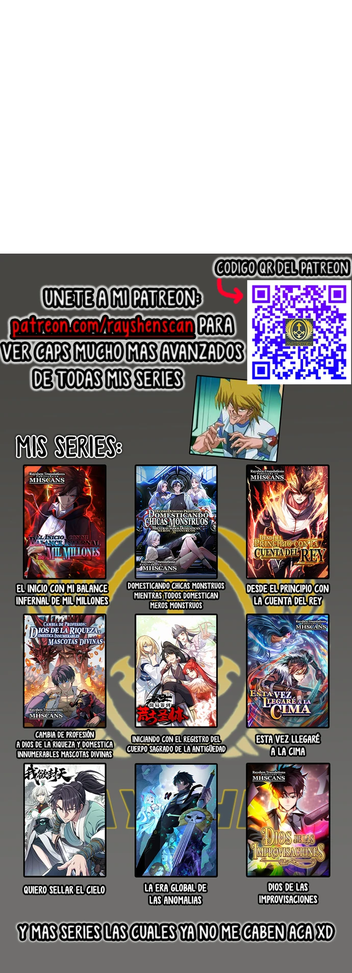 Dios de las Improvisaciones capítulo 26 página 27