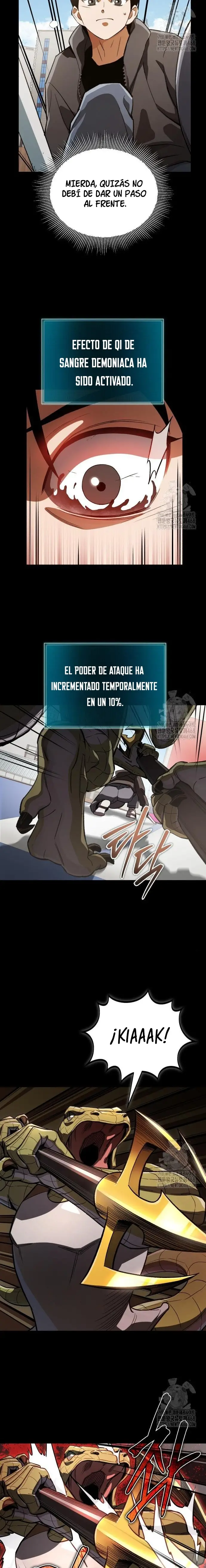 Reencarnación del demonio sangriento. capítulo 13 página 6