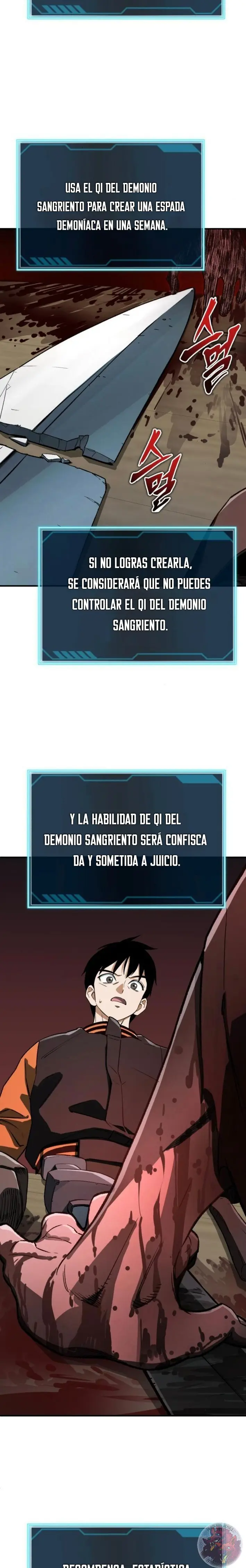 Reencarnación del demonio sangriento. capítulo 23 página 21