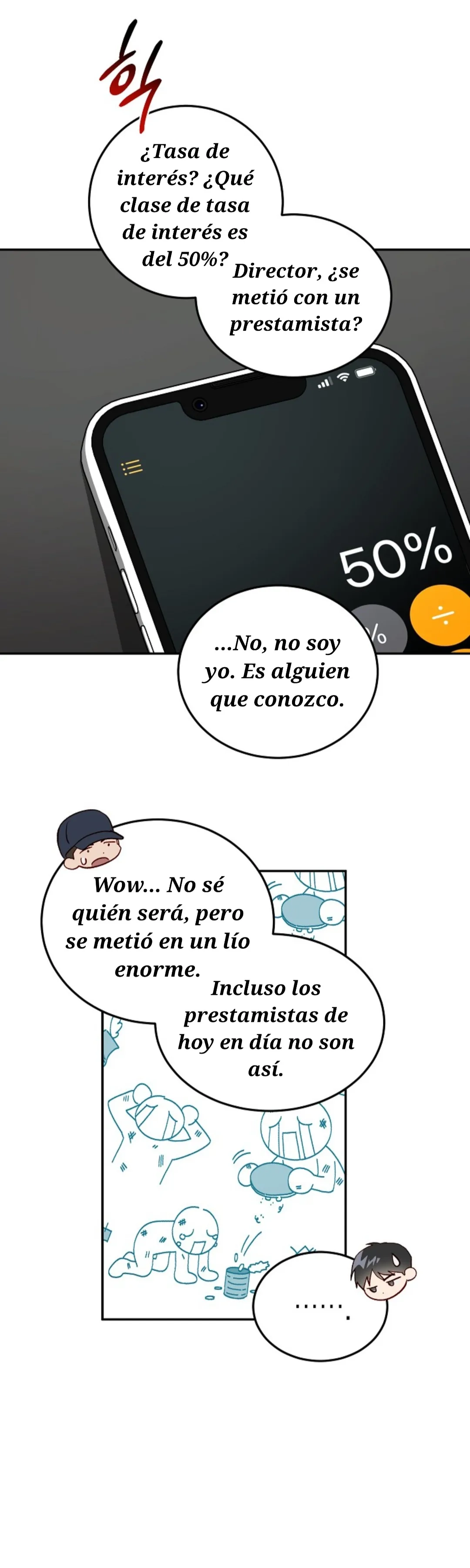 Tasa de interés del 50% capítulo 7 página 5