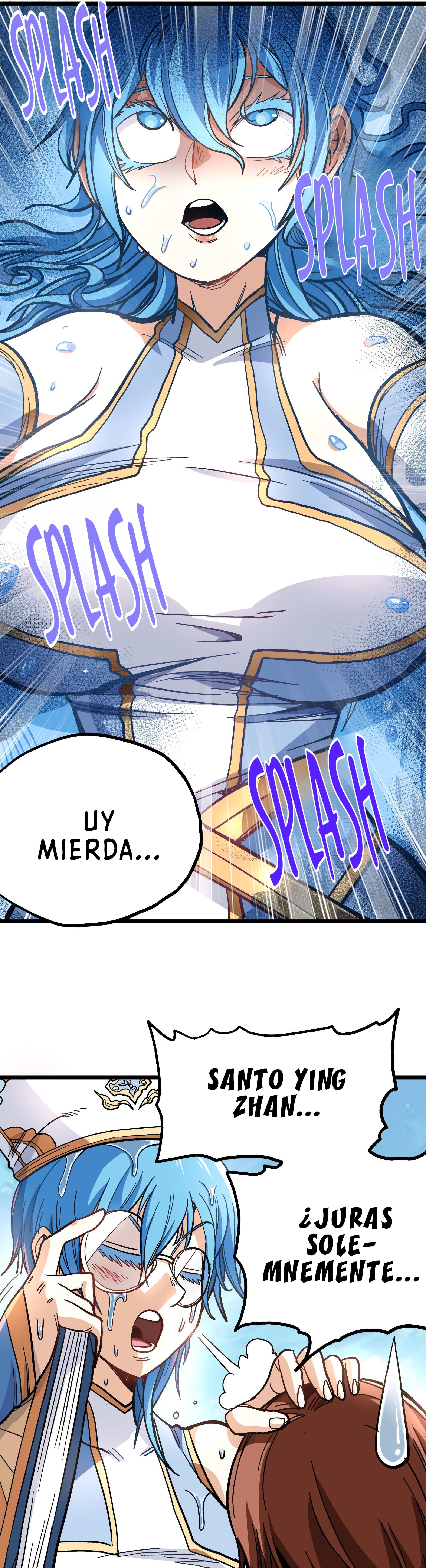 El Rey del Combate Delincuente Sin Rival es en Realidad un Sanador en el Mundo del Juego capítulo 1.2 página 27