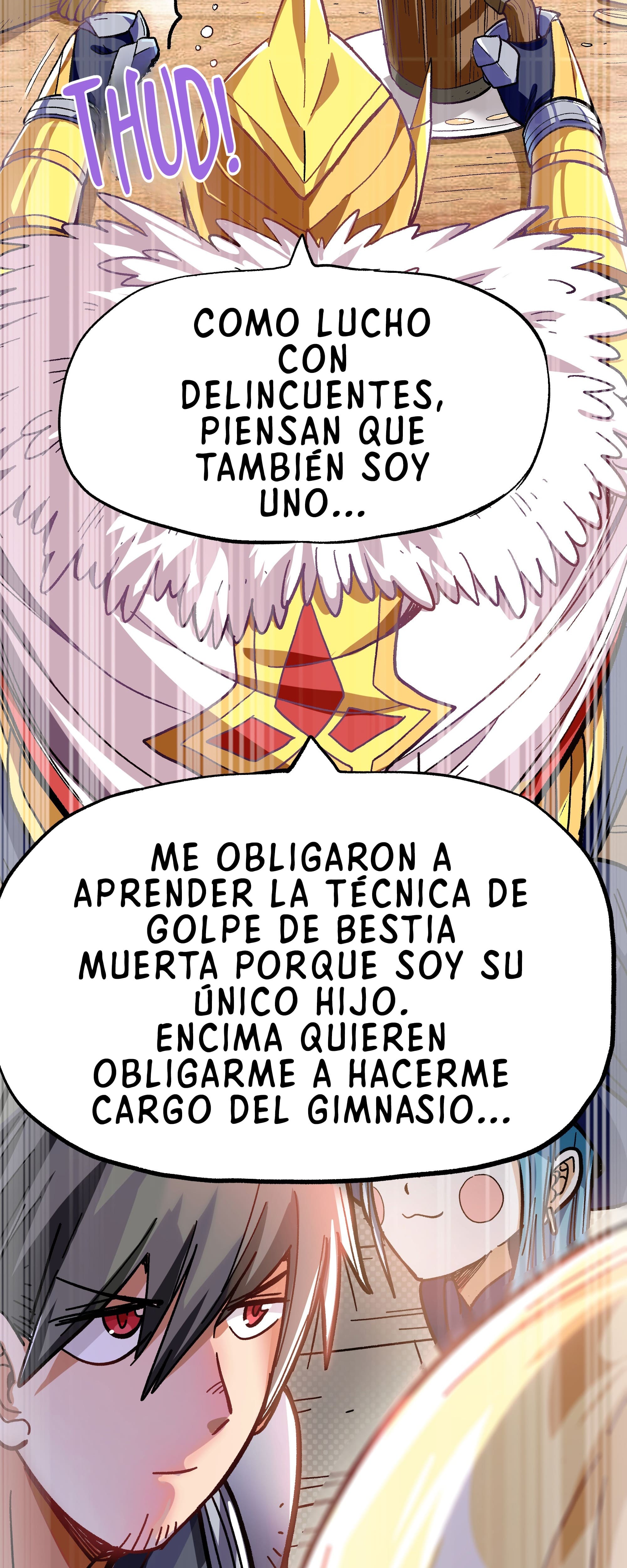El Rey del Combate Delincuente Sin Rival es en Realidad un Sanador en el Mundo del Juego capítulo 1.2 página 4