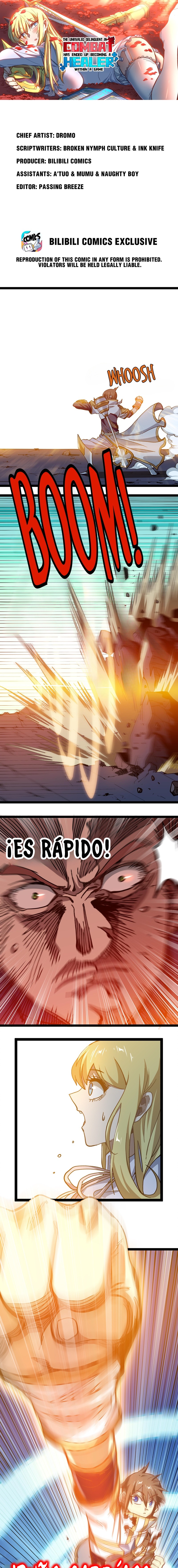 El Rey del Combate Delincuente Sin Rival es en Realidad un Sanador en el Mundo del Juego capítulo 11 página 2