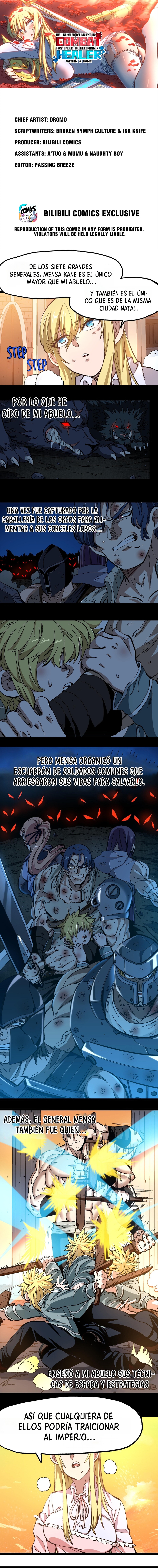El Rey del Combate Delincuente Sin Rival es en Realidad un Sanador en el Mundo del Juego capítulo 17 página 2