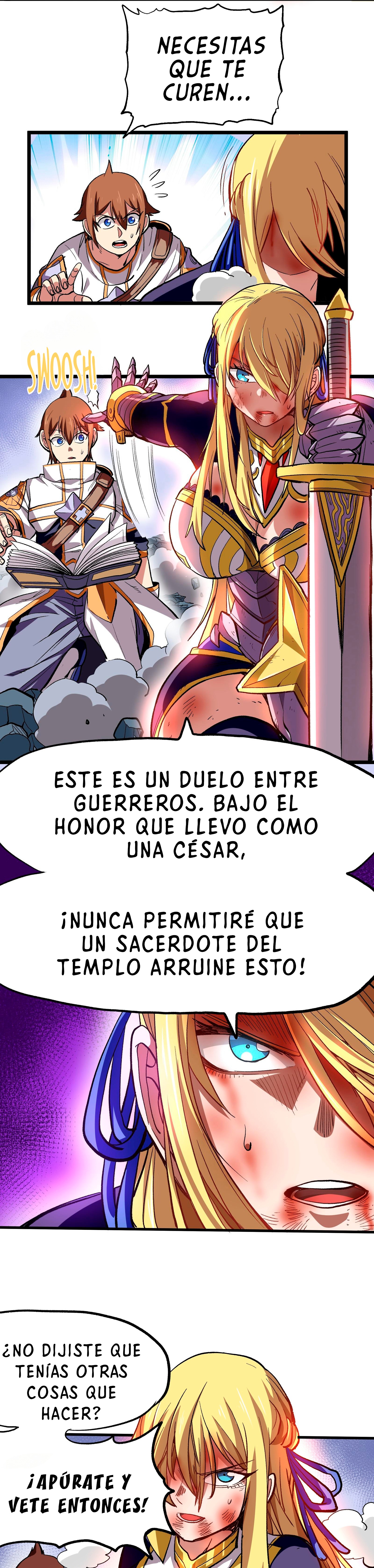 El Rey del Combate Delincuente Sin Rival es en Realidad un Sanador en el Mundo del Juego capítulo 2 página 27