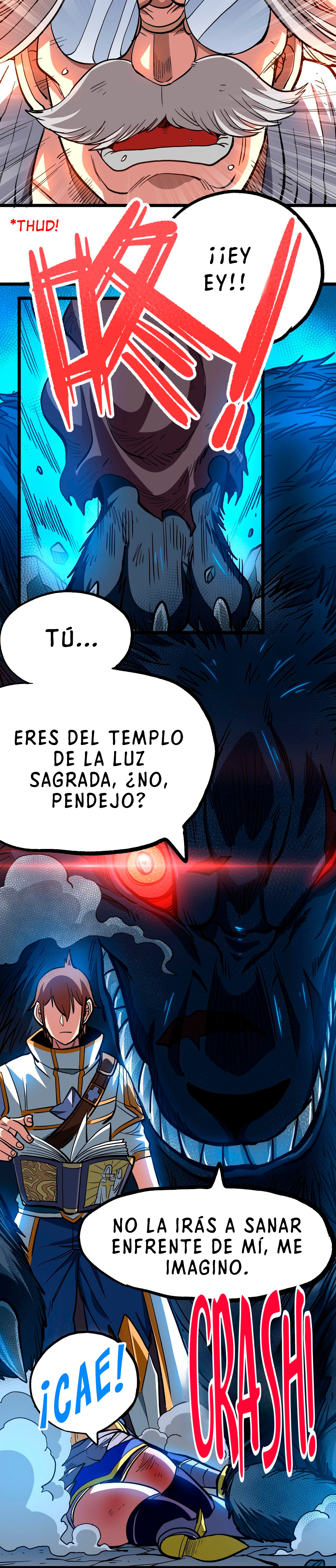 El Rey del Combate Delincuente Sin Rival es en Realidad un Sanador en el Mundo del Juego capítulo 2 página 34