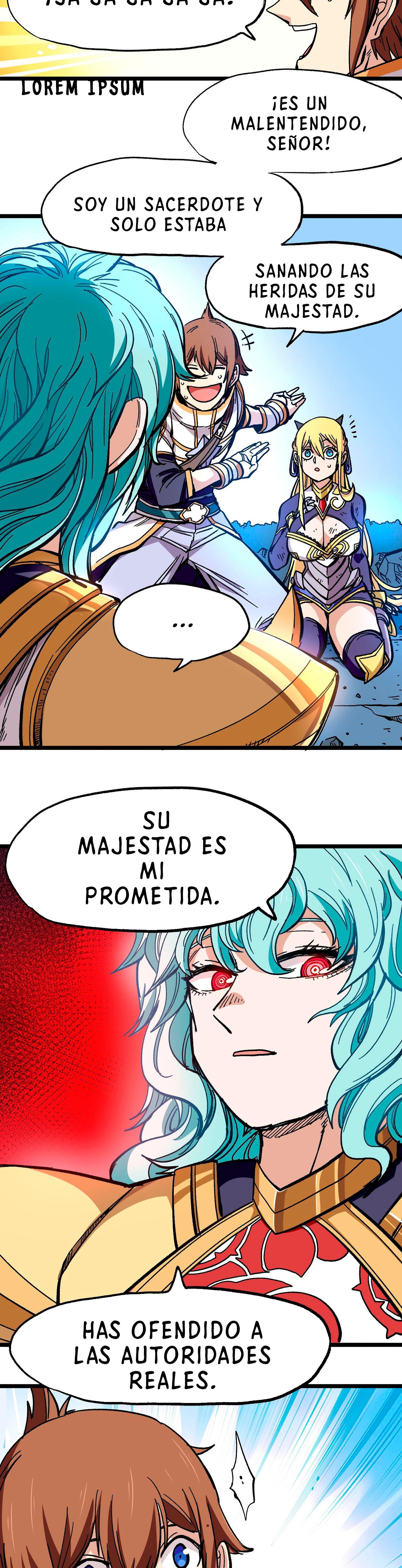 El Rey del Combate Delincuente Sin Rival es en Realidad un Sanador en el Mundo del Juego capítulo 3 página 22