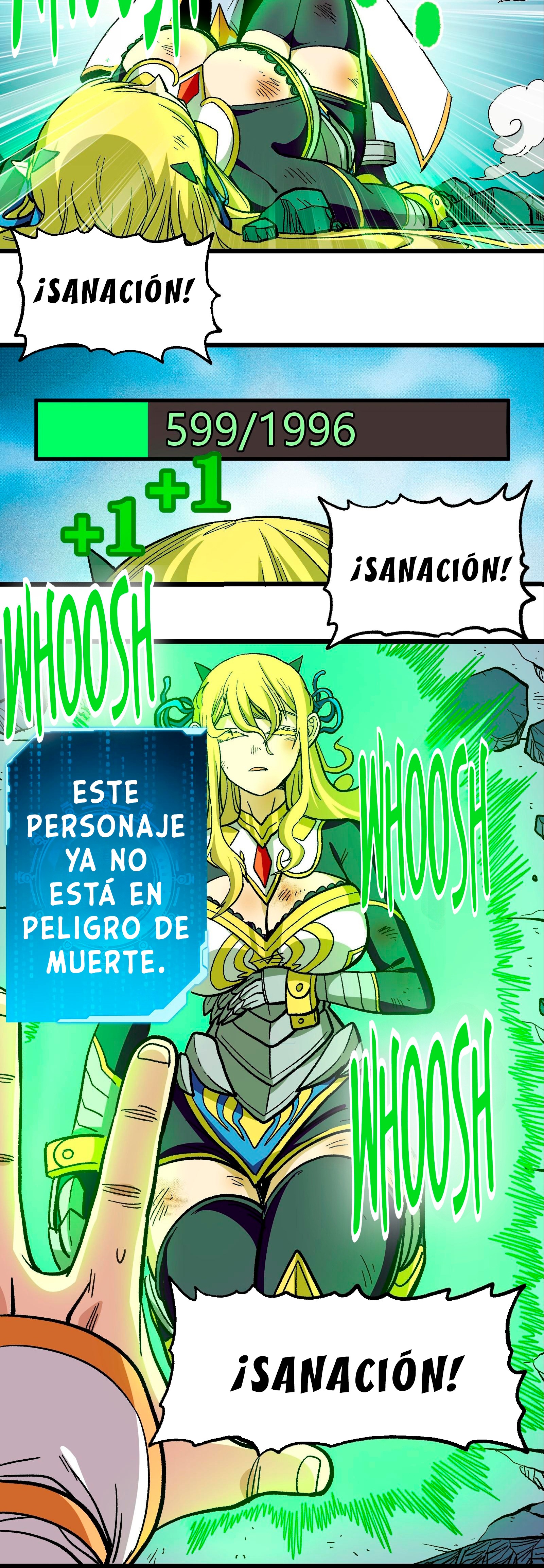 El Rey del Combate Delincuente Sin Rival es en Realidad un Sanador en el Mundo del Juego capítulo 3 página 7