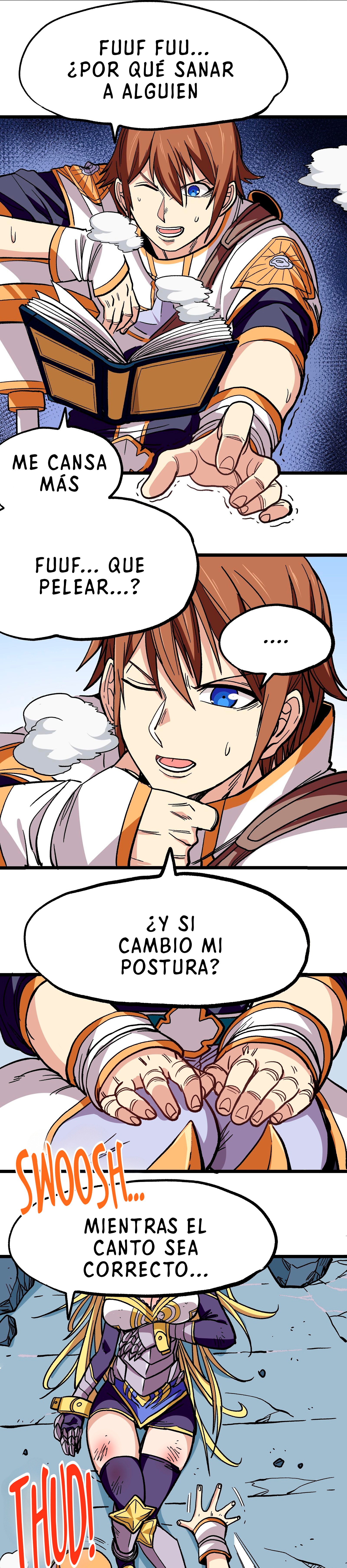 El Rey del Combate Delincuente Sin Rival es en Realidad un Sanador en el Mundo del Juego capítulo 3 página 8