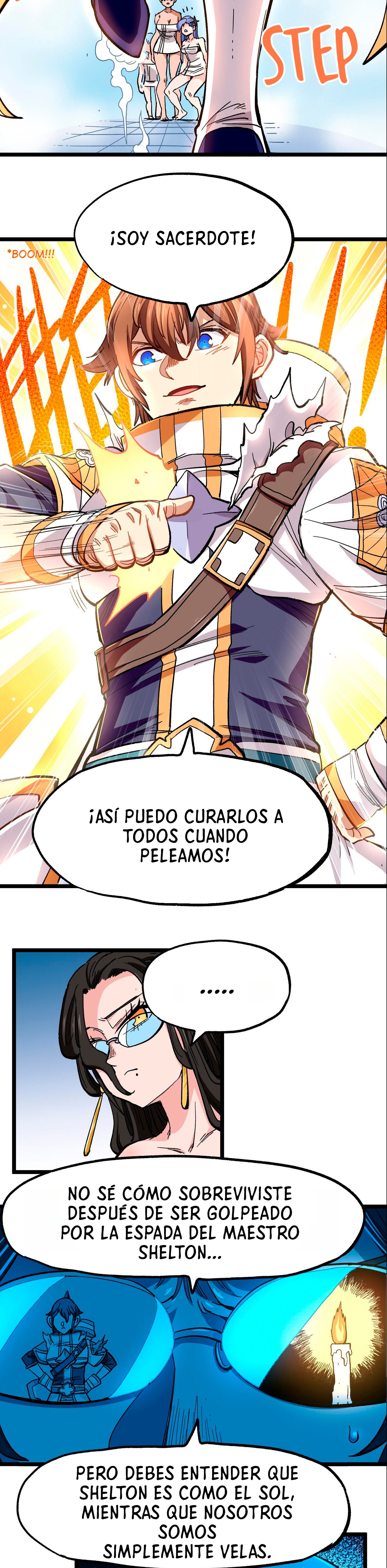 El Rey del Combate Delincuente Sin Rival es en Realidad un Sanador en el Mundo del Juego capítulo 6 página 9