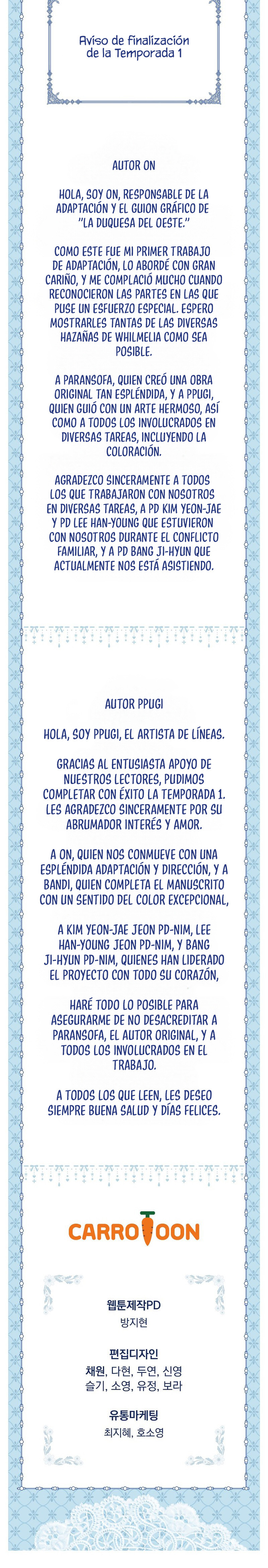 La Duquesa Del Oeste capítulo 60 página 9