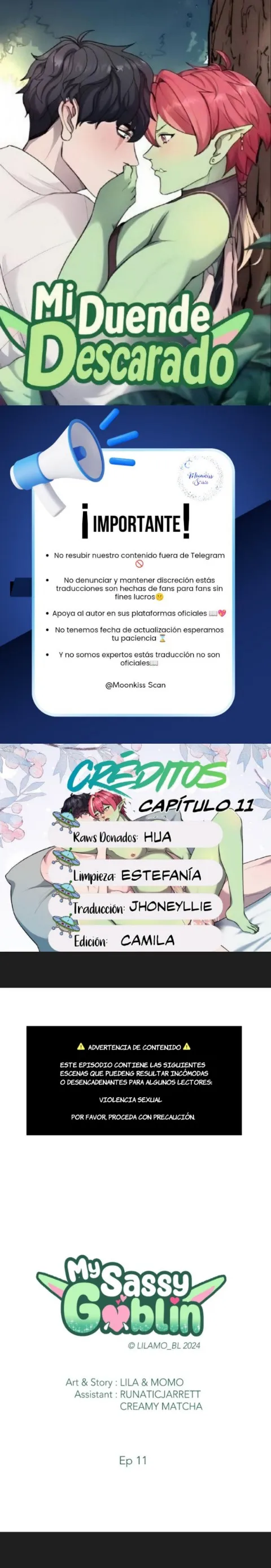 Mi duende descarado ( Sin censura) capítulo 11 página 1