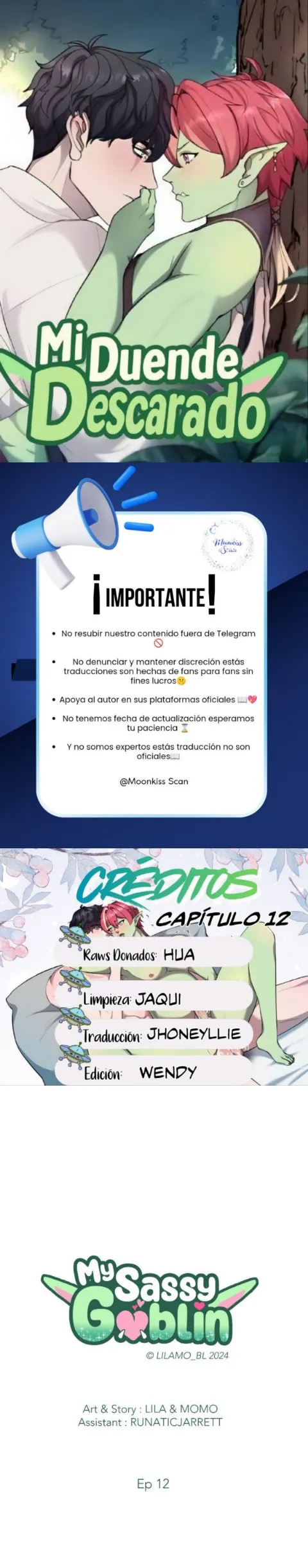 Mi duende descarado ( Sin censura) capítulo 12 página 1