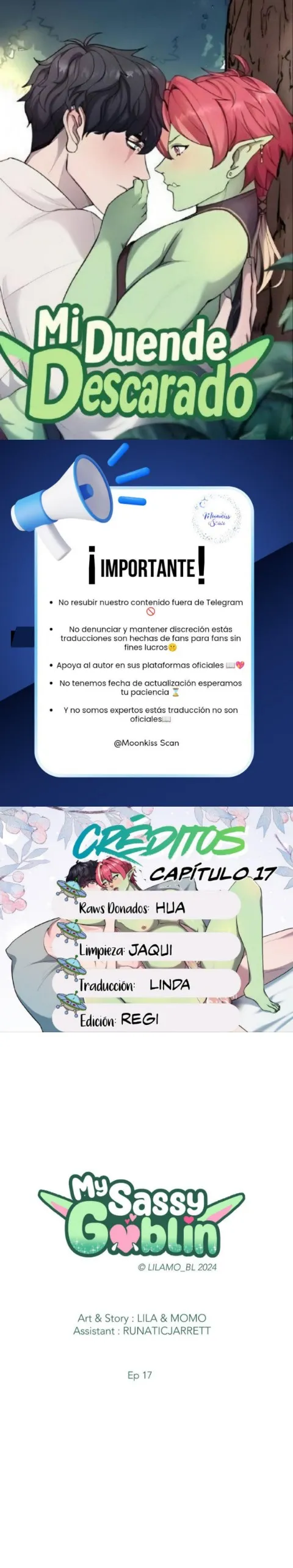 Mi duende descarado ( Sin censura) capítulo 17 página 1
