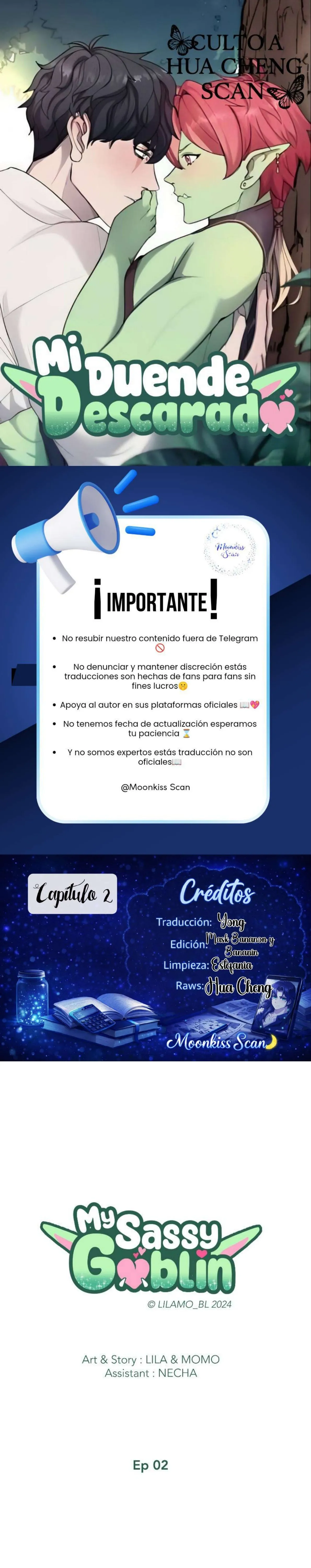 Mi duende descarado ( Sin censura) capítulo 2 página 1