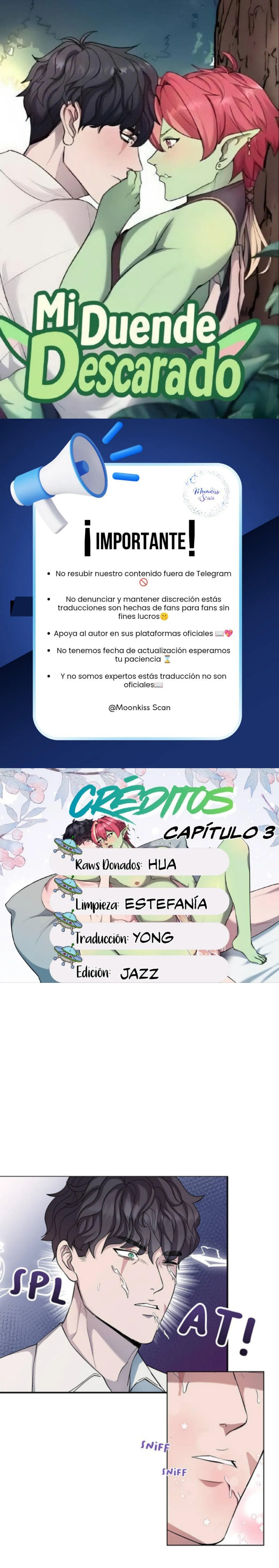 Mi duende descarado ( Sin censura) capítulo 3 página 1
