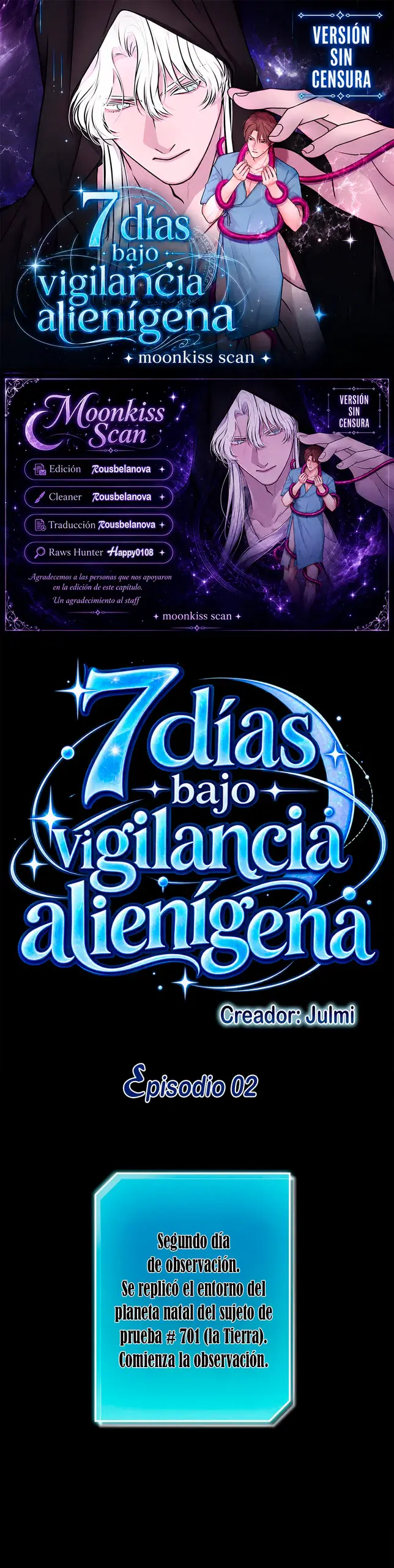 7 días bajo vigilancia alienígena | SIN CENSURA capítulo 2 página 1