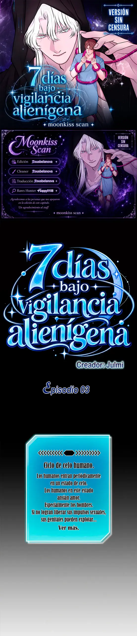 7 días bajo vigilancia alienígena | SIN CENSURA capítulo 3 página 1