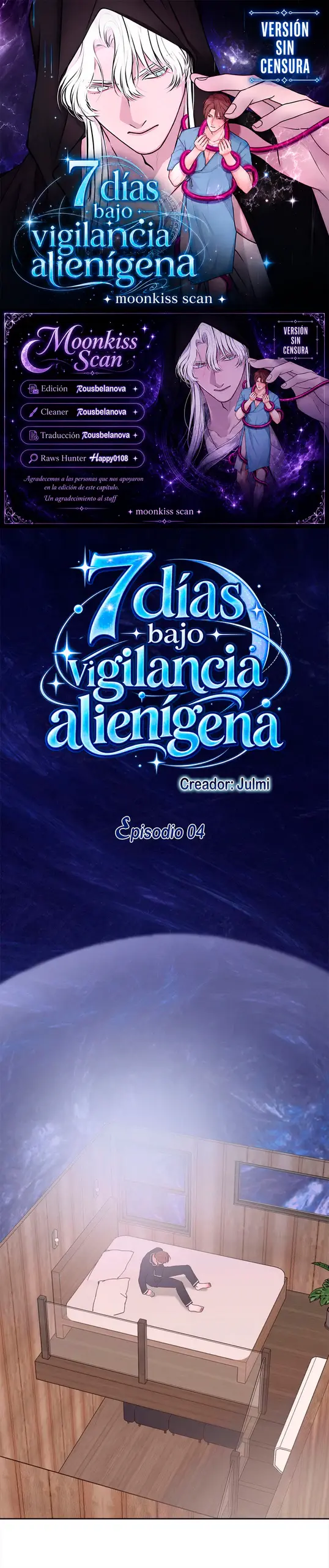 7 días bajo vigilancia alienígena | SIN CENSURA capítulo 4 página 1