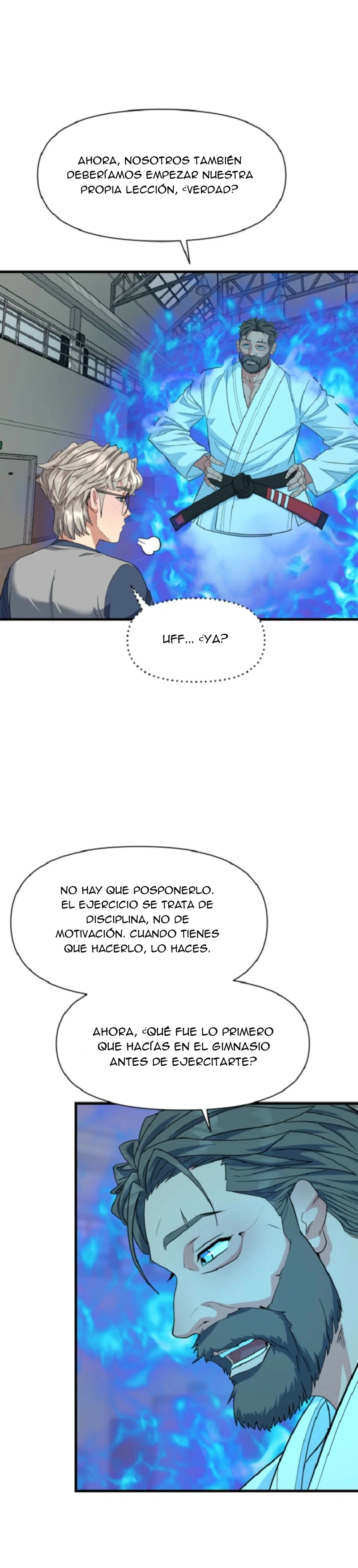 El luchador poseído capítulo 9 página 17