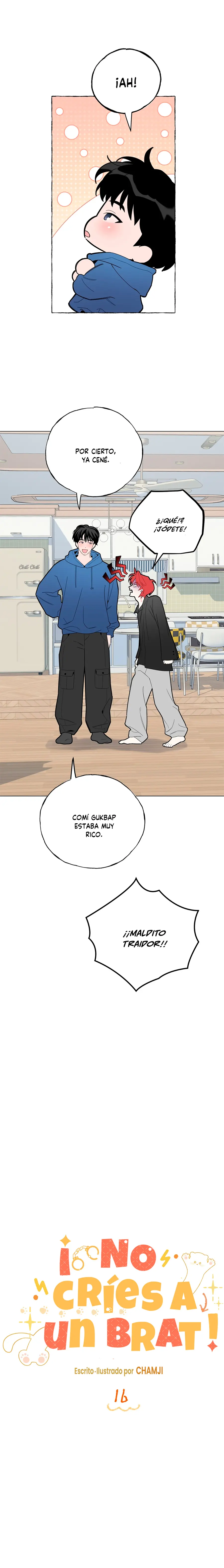 ¡No críes a un Brat! capítulo 16 página 14