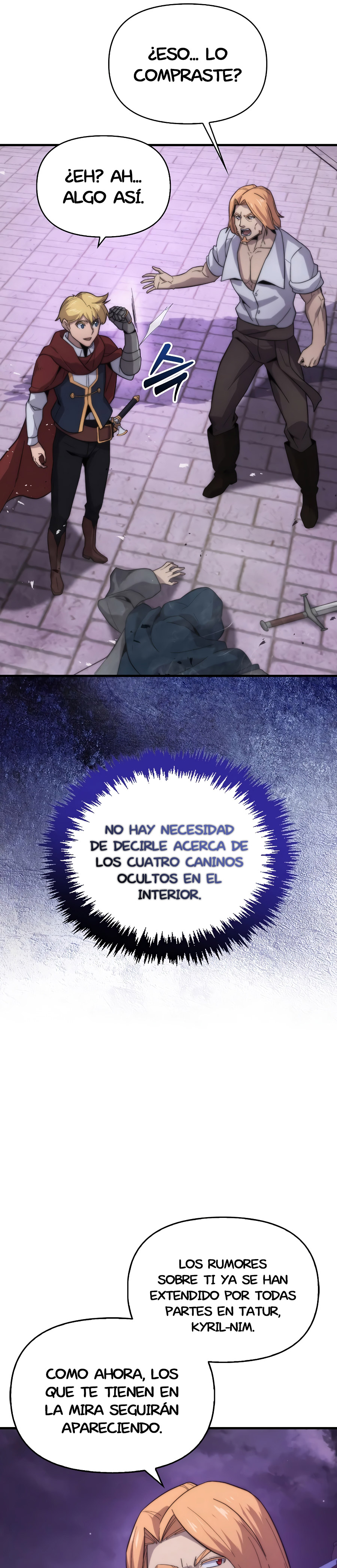 El Maestro de la Espada de Noveno Rango capítulo 21.1 página 8