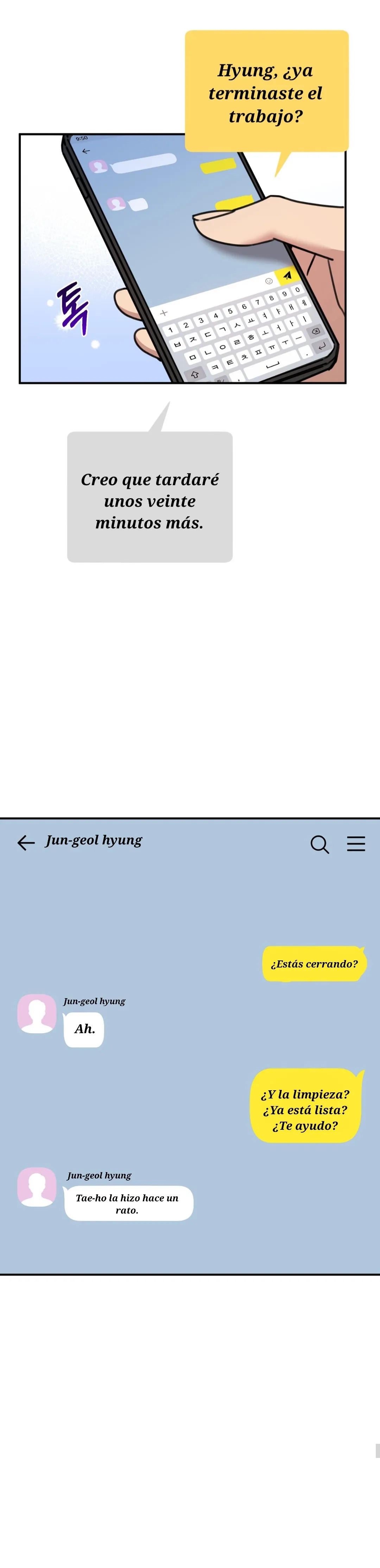 Negro y Gris capítulo 37 página 19