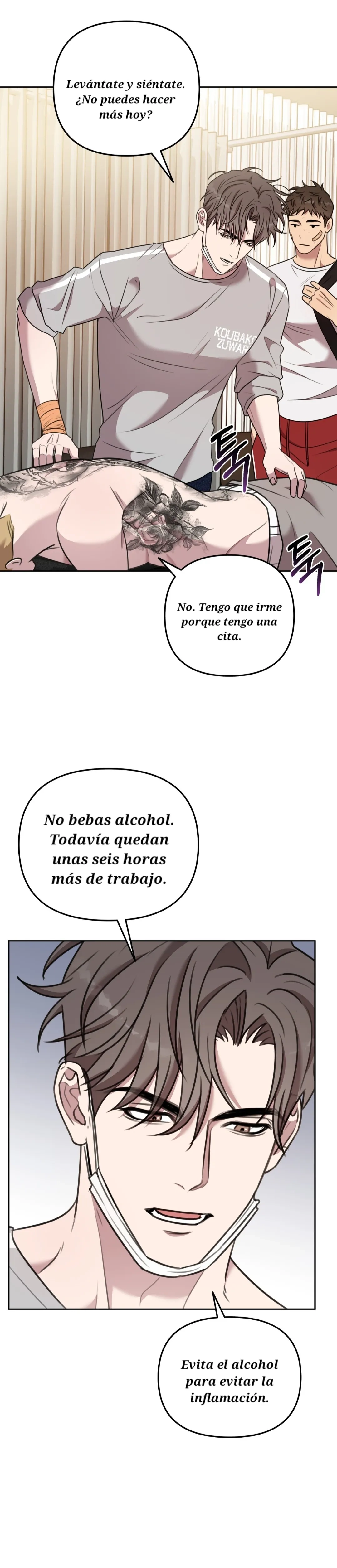 Negro y Gris capítulo 5 página 32