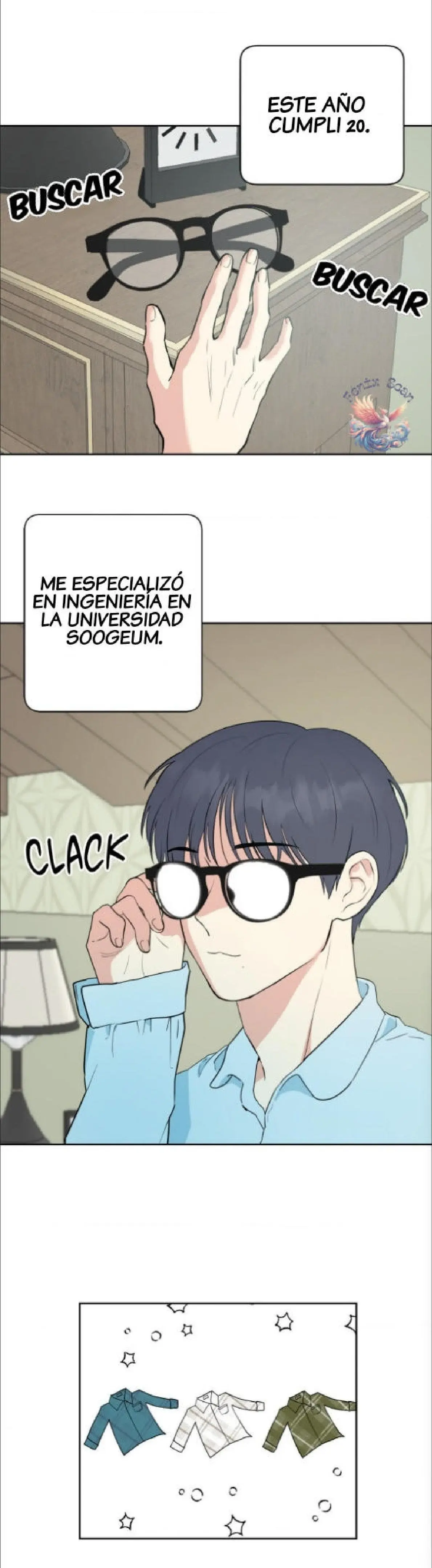 La Doble Vida del Chico Nerd capítulo 1 página 20
