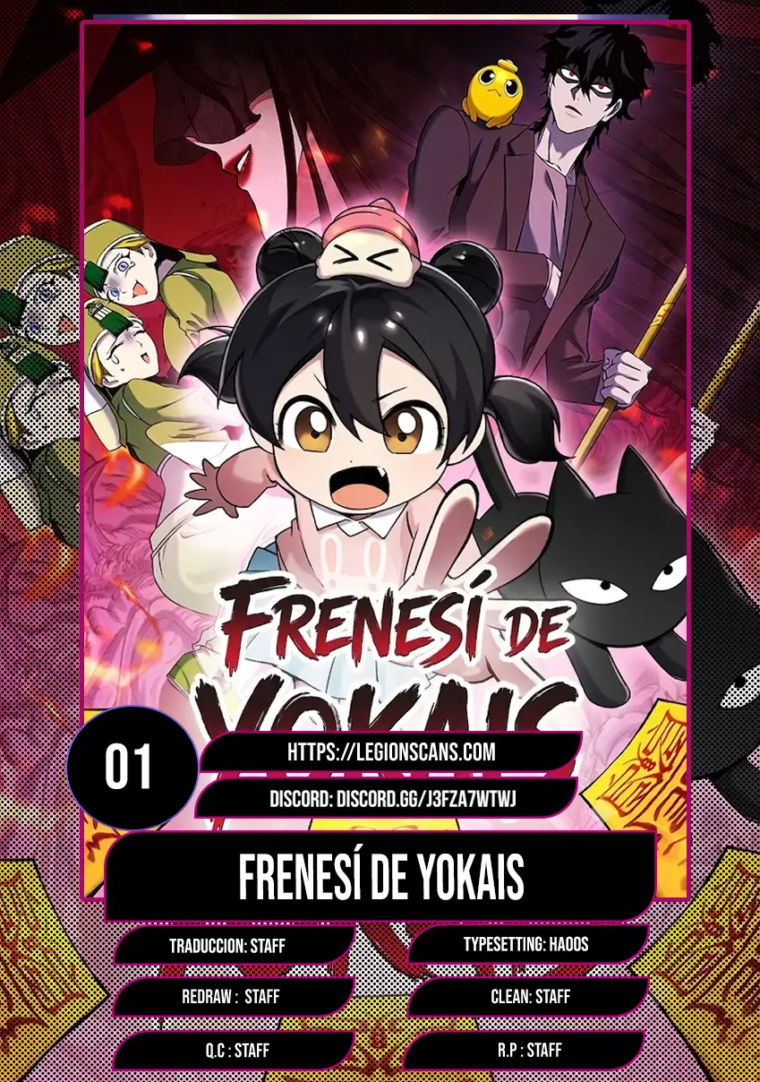 Frenesí de Yokais capítulo 1 página 1