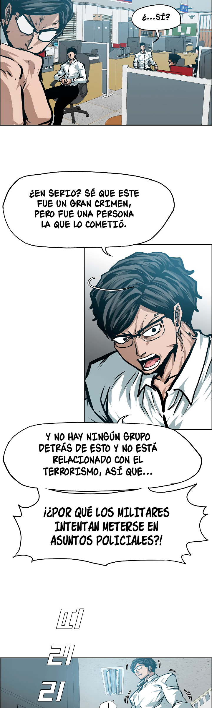 Maestro de la espada capítulo 28 página 22
